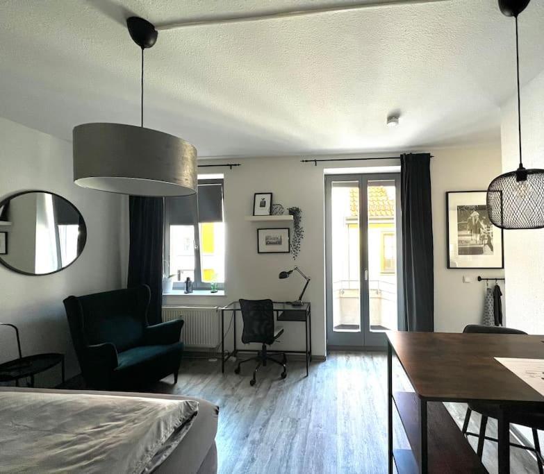 Schoenes Appartement Direkt Am Wenigemarkt Érfurt Exterior foto